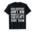 Soccer Goalkeeper Appreciation Soccer T-Shirt - Minimalist Print Unisex