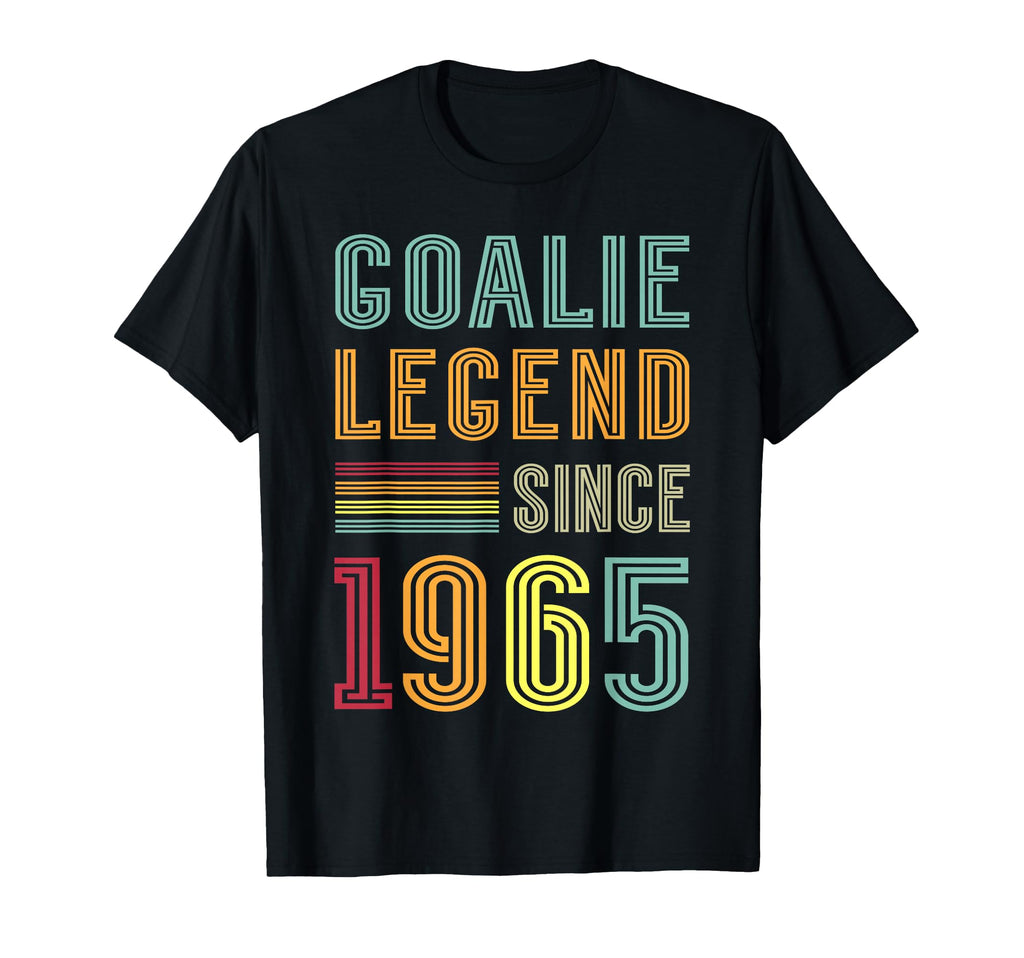 Goalkeeper Legend 1965 Sports Goal T-Shirt - Aesthetic Graphic Men Women