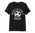 Brantley County Soccer Distressed 90S T-Shirt - Custom Art Print Men Women