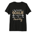 My Favorite Goalie Calls Me Aunty Soccer T-Shirt - Trendy Graphic Unisex