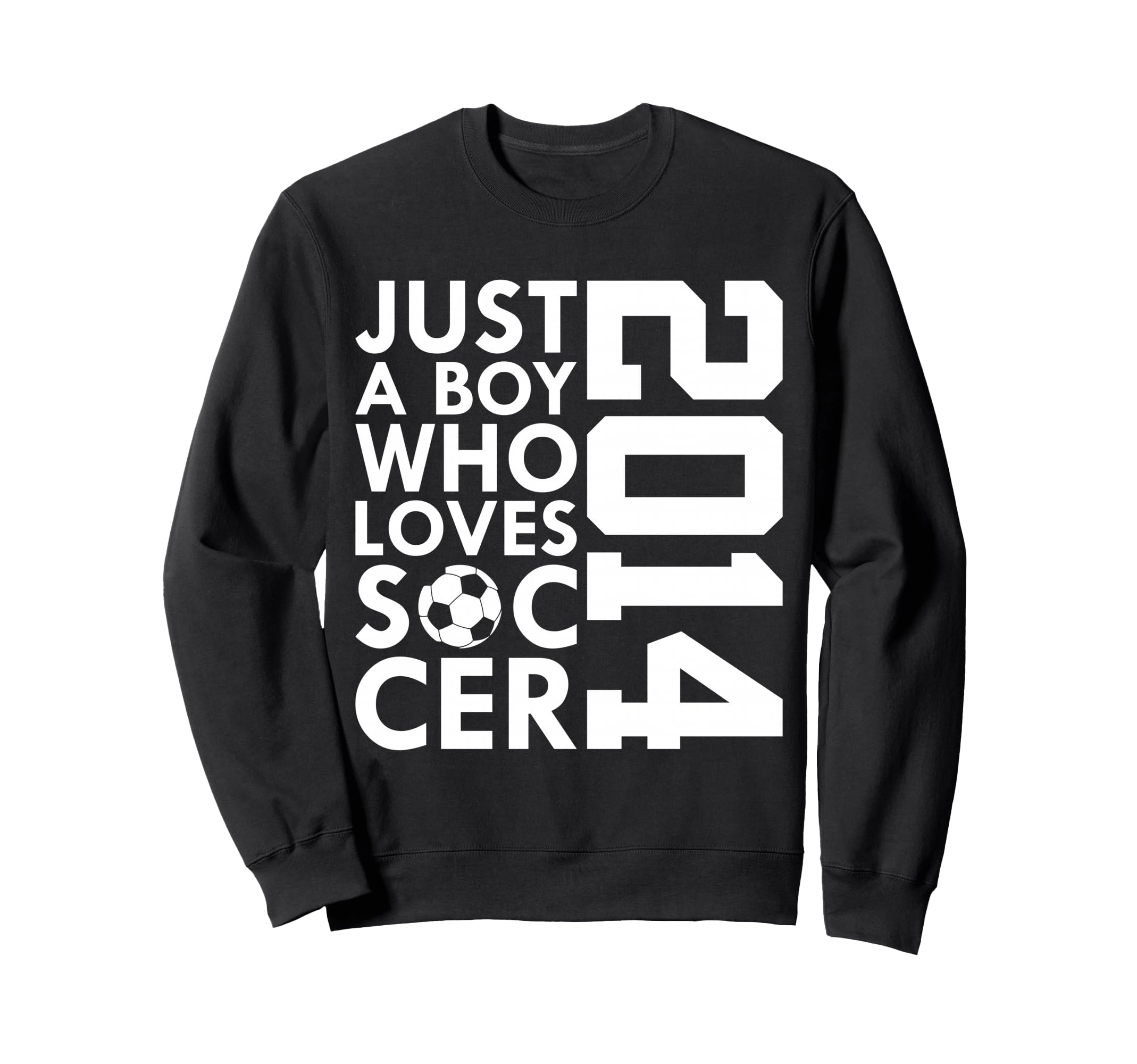 2014 Just Who Loves Soccer 12Th Sweatshirt - Novelty Apparel Men Women