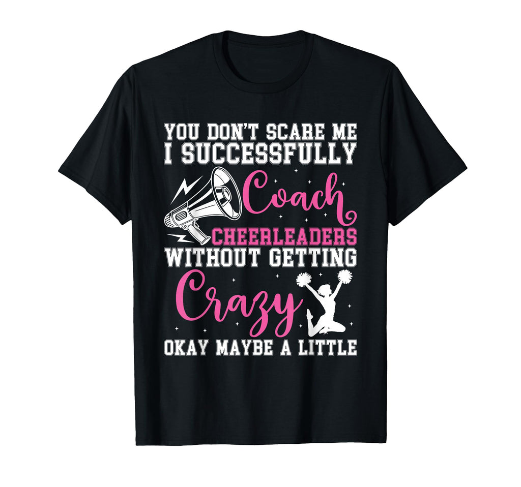 Cheer Coach Appreciation Cheer T-Shirt - Fun Novelty Design for Adults