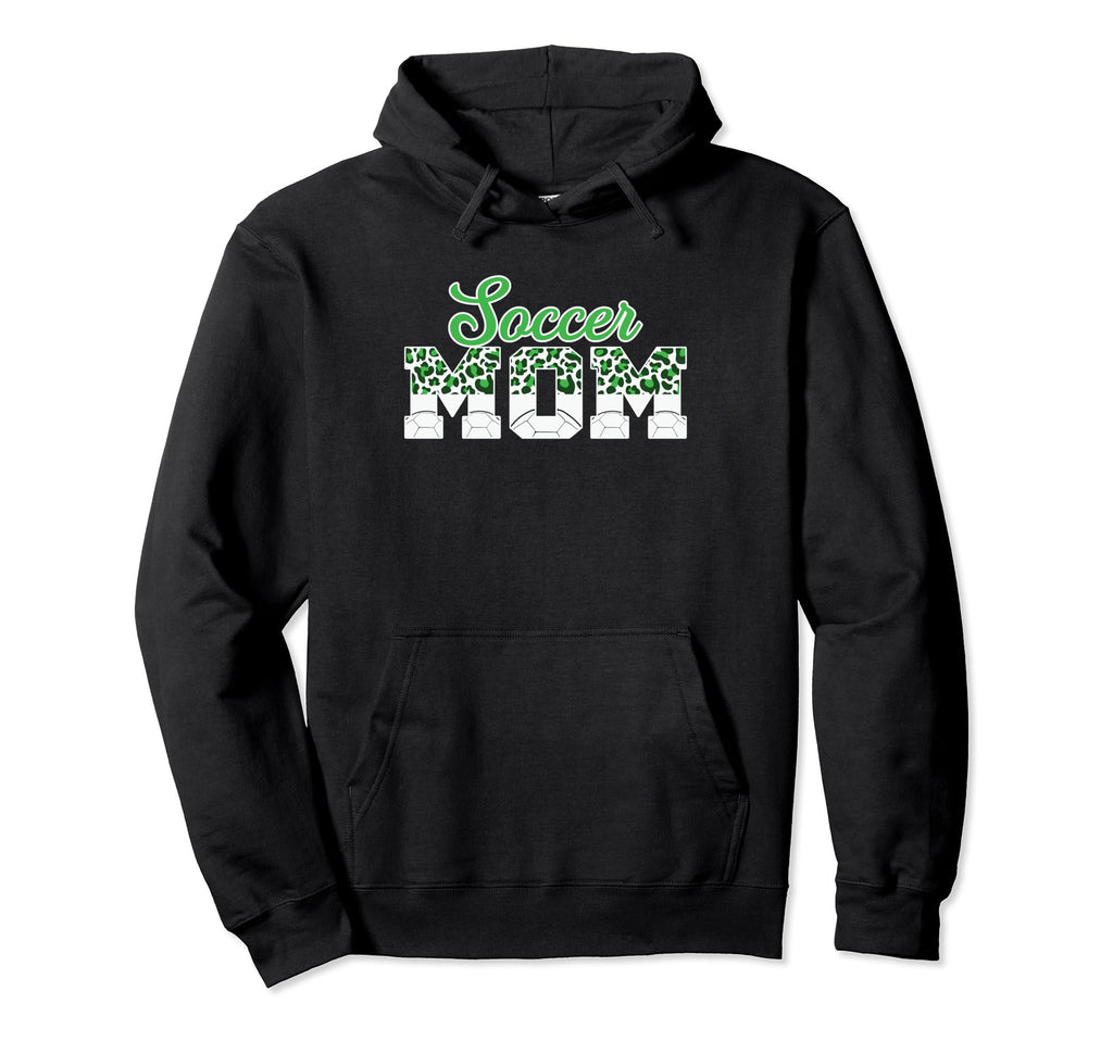 Soccer Mom Leopard Hoodie - Novelty Apparel Unisex