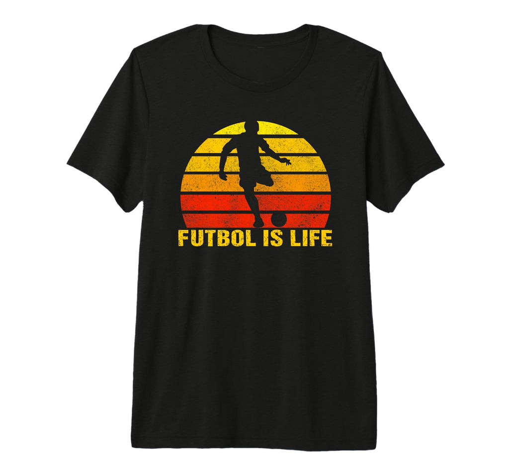 Futbol Is Life Soccer Player Sports Futbol T-Shirt - Trendy Graphic Unisex