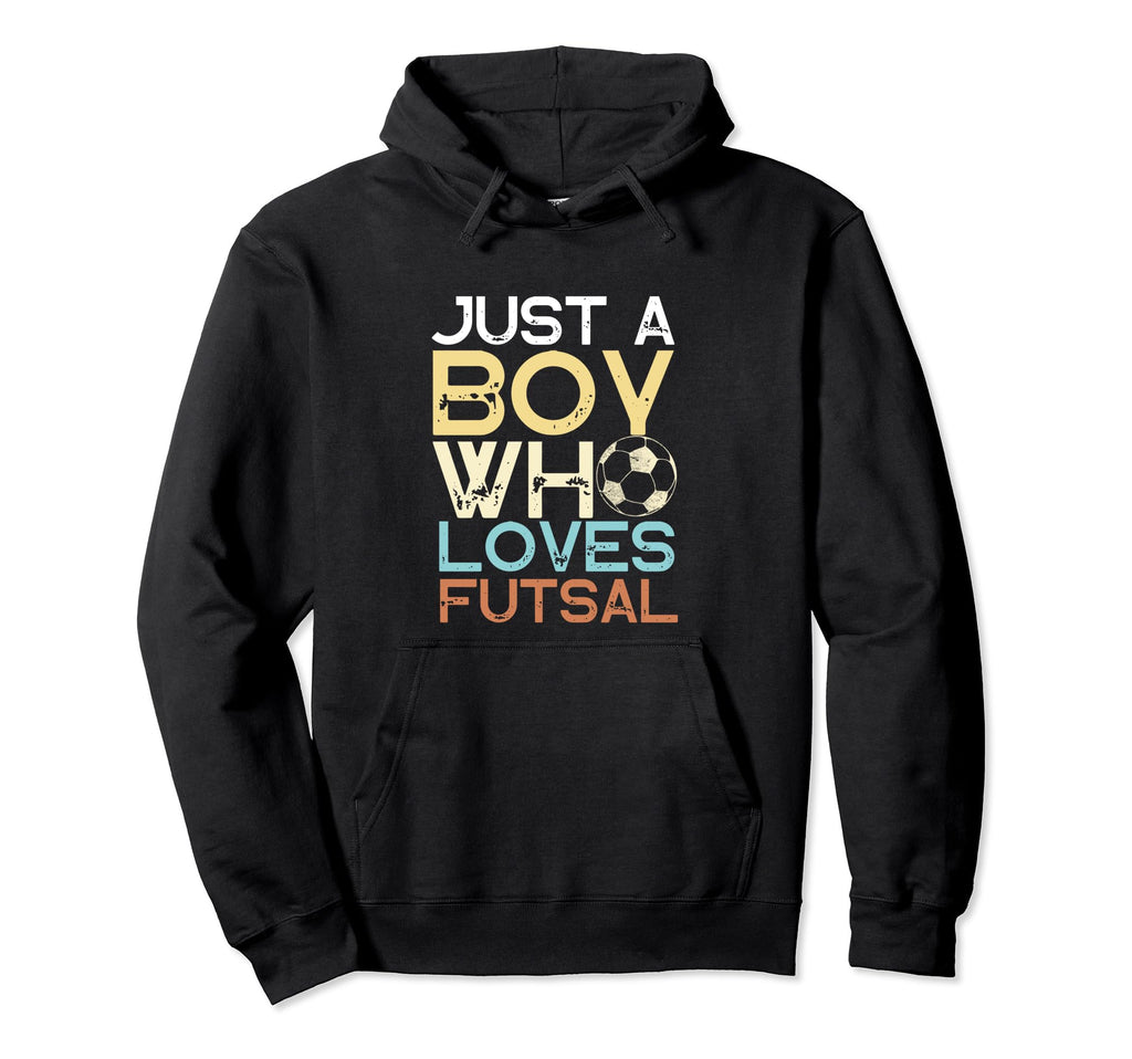 Futsal Player Just Who Loves Futsal Hoodie - Minimalist Print Men Women