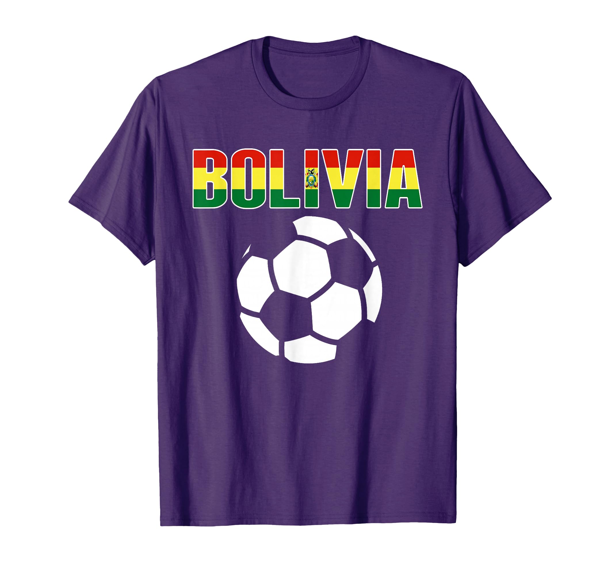 Proud Bolivia Soccer Fans Jersey Support T-Shirt - Graphic Print Unisex