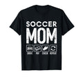 Soccer Mom Drive Pay Cheer Repeat T-Shirt - Fun Novelty Design for Adults