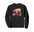 Playing Soccer Easter Eggs Sweatshirt - Fun Novelty Design Men Women