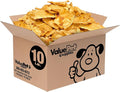 ValueBull USA Rawhide Chips, Chicken Infused, 10 Pound Bulk Pack - Natural & Safe, USA Beef Hide, Long Lasting, Chemical Free, No Artificial Flavors