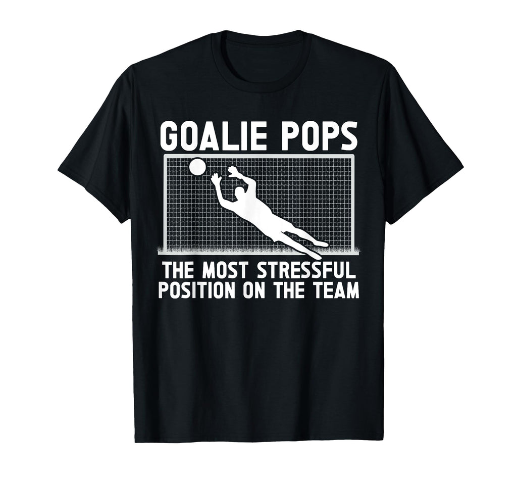 Soccer Goalie Pops Funny Pops Soccer T-Shirt - Trendy Graphic Unisex