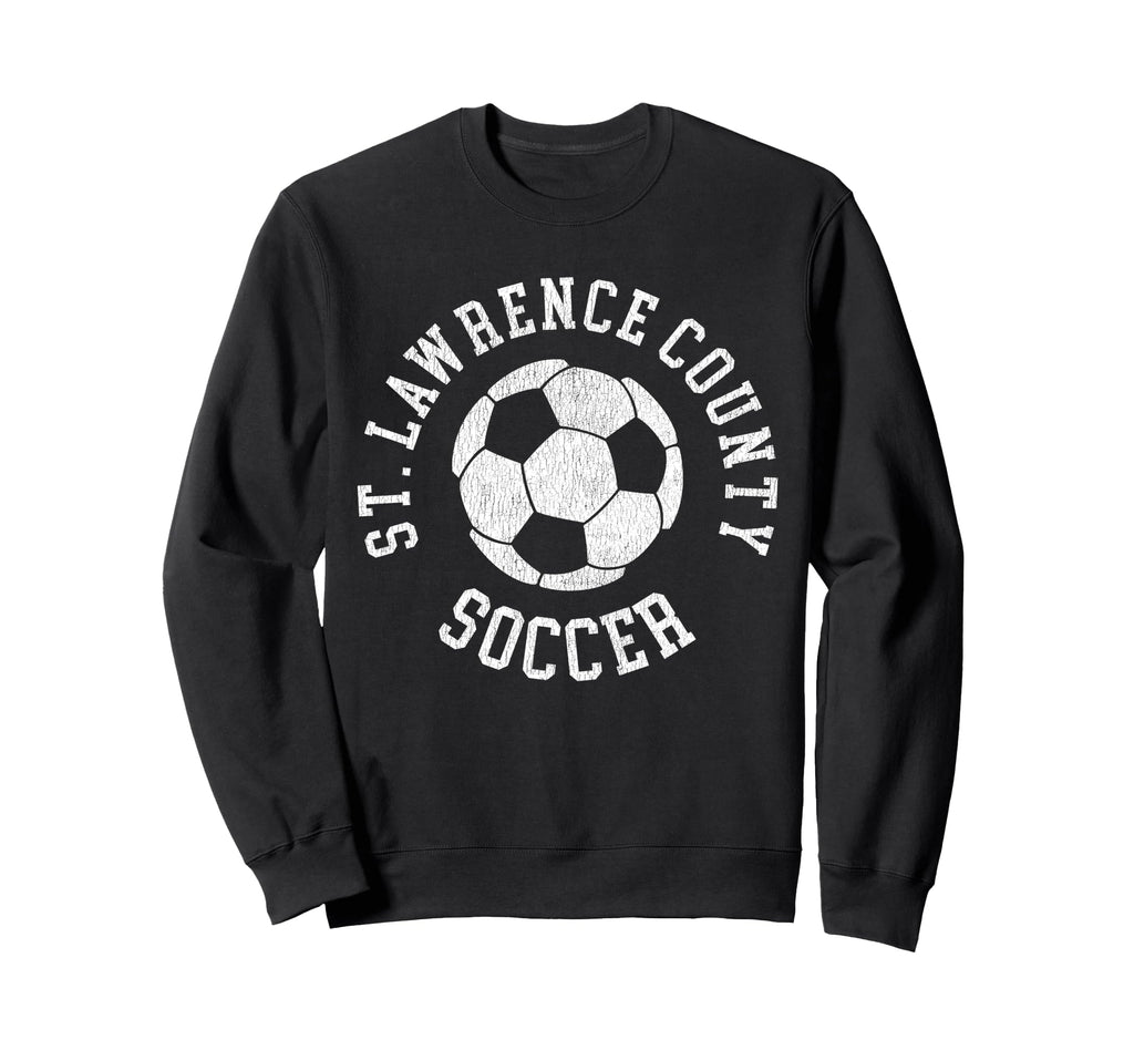 St Lawrence County Soccer Sweatshirt - Minimalist Print Men Women