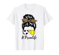 Soccer And Softball Mom Life Messy T-Shirt - Streetwear Style for Adults