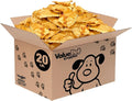 ValueBull USA Rawhide Chips, Chicken Infused, 20 Pound Bulk Pack - Natural & Safe, USA Beef Hide, Long Lasting, Chemical Free, No Artificial Flavors