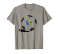 Soccer Bosnia Flag Bosnian Pride T-Shirt - Trendy Graphic Men Women