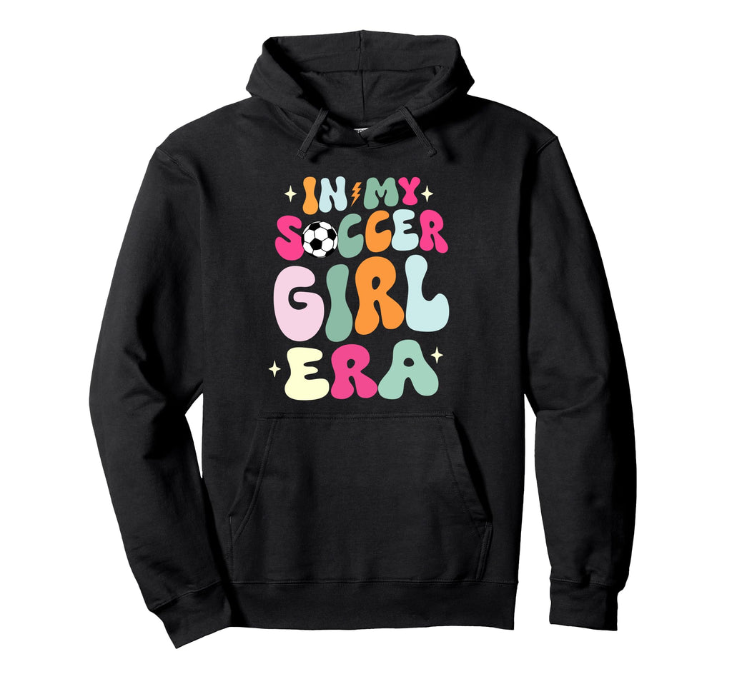 My Soccer Era Groovy Soccer Hoodie - Casual Everyday Wear Unisex