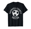 Trumbull County Soccer Distressed 90S T-Shirt - Unique Graphic for Adults