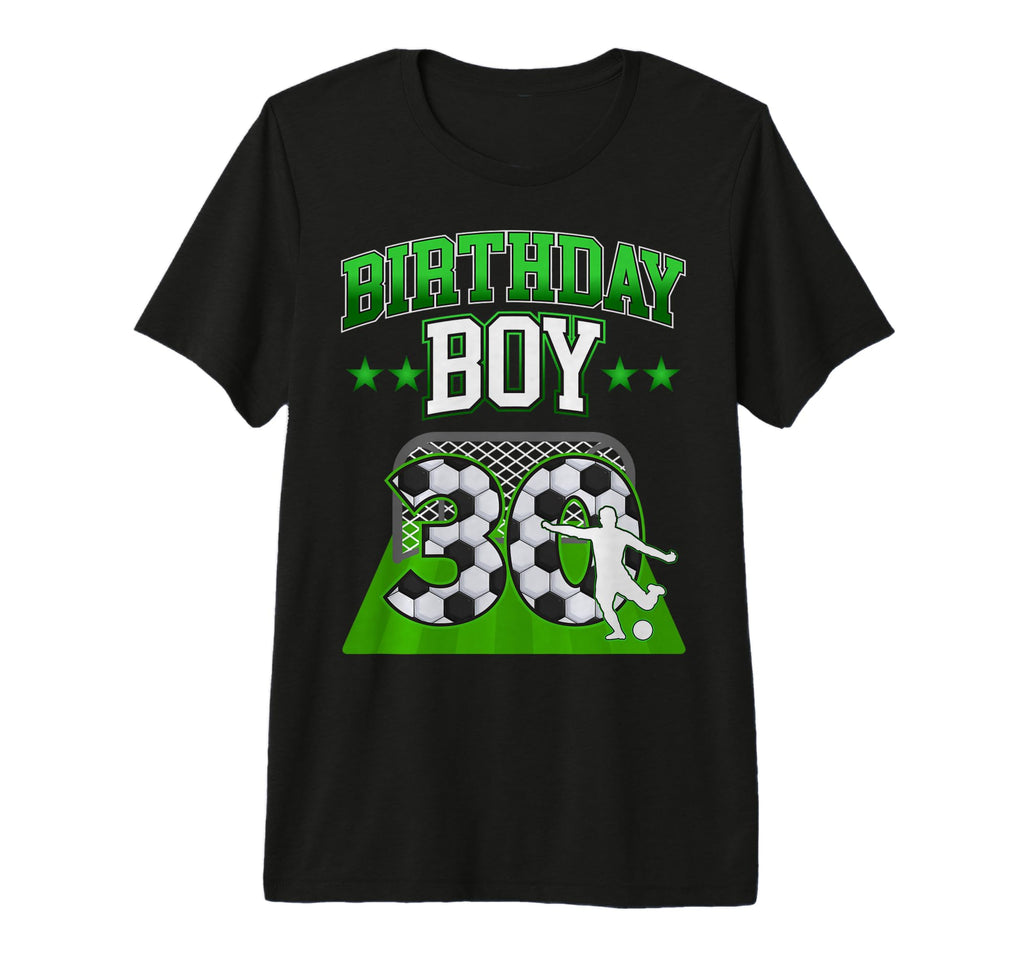Soccer Themed Birthday Outfit 30 T-Shirt - Casual Everyday Wear for Adults