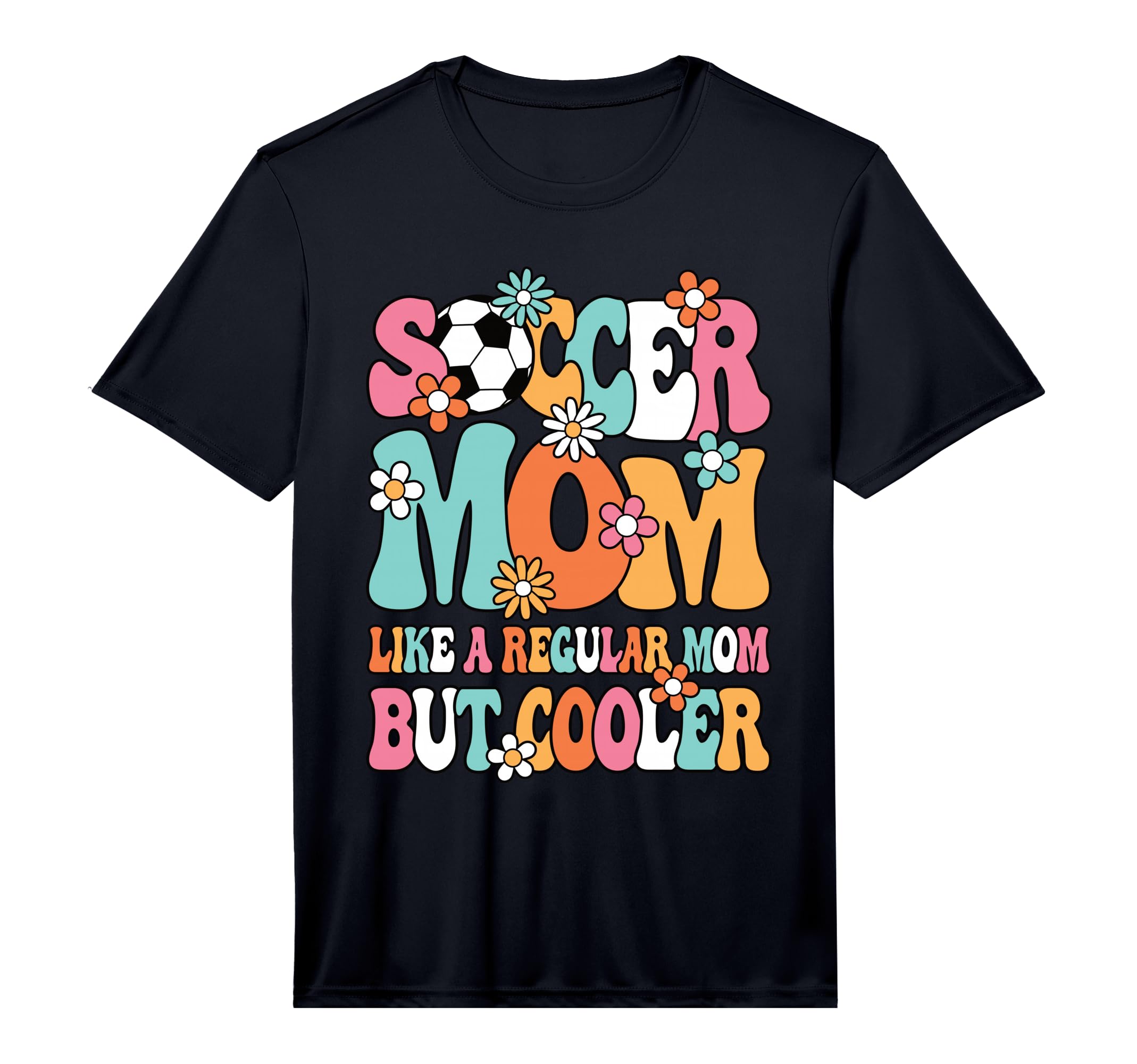 Mens Soccer Mom Like Regular Mom T-Shirt - Casual Everyday Wear for Adults