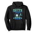 My Favorite Soccer Calls Me Mom Field Player Hoodie - Graphic Print Unisex