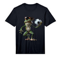 Frog Soccer Performance T-Shirt - Unique Graphic Unisex
