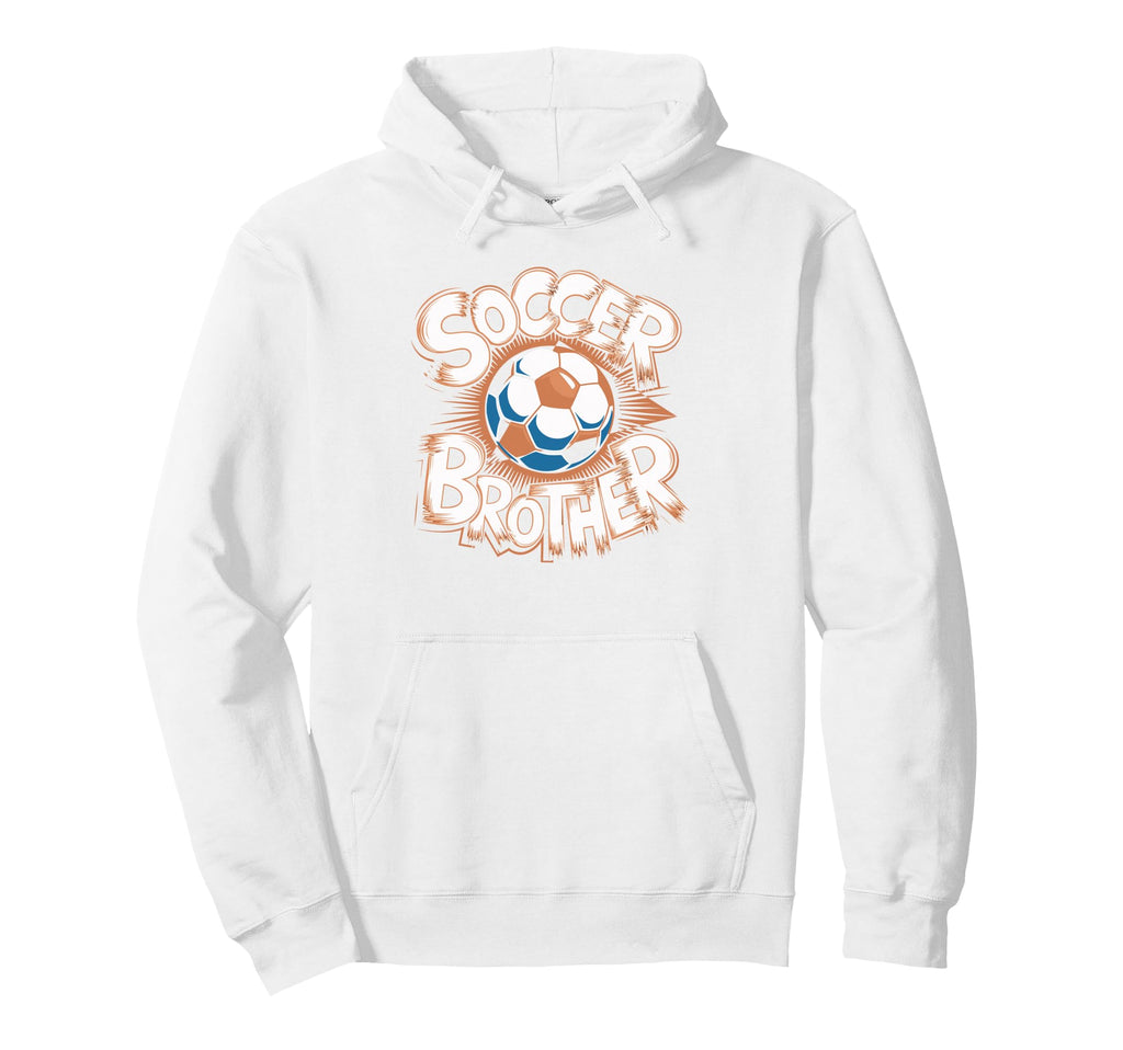 Soccer Brother Sketch Ball Hoodie - Trendy Graphic Men Women