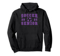 Soccer Senior Night Soccer Senior 2025 Hoodie - Minimalist Print Unisex