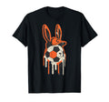 Soccer Easter Bunny Street Art Drip T-Shirt - Aesthetic Graphic Men Women