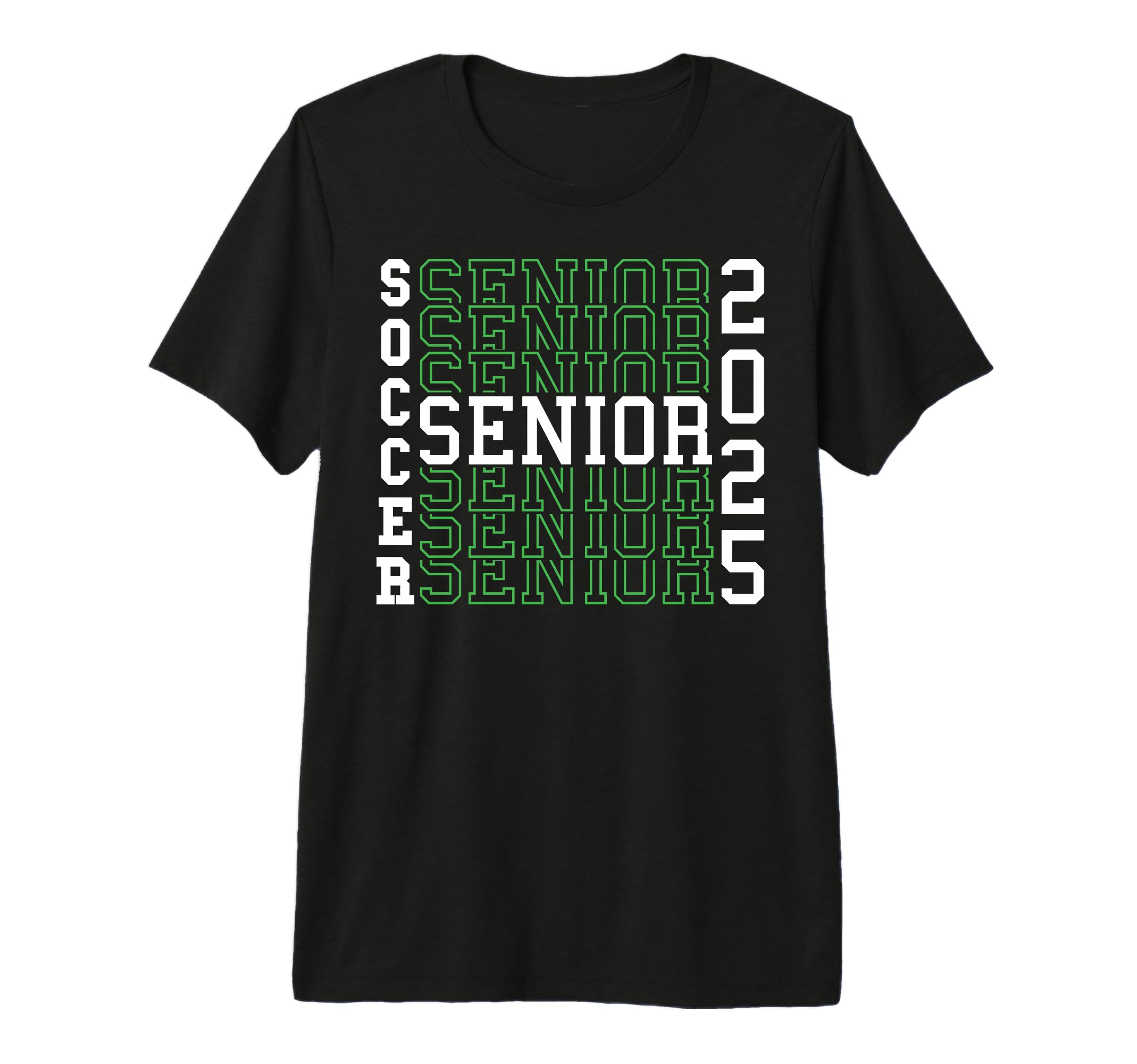Soccer Senior Night Soccer Senior T-Shirt - Custom Art Print for Adults