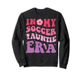 My Soccer Auntie Era Funny Groovy Sweatshirt - Streetwear Style Men Women