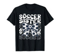 Soccer Sister Fan Coquette Bow T-Shirt - Casual Everyday Wear Men Women