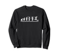 Soccer Player Evolution Funny Soccer Sweatshirt - Streetwear Style Unisex