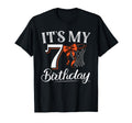 Orange Coquette Basketball Its My 7 T-Shirt - Novelty Apparel for Adults