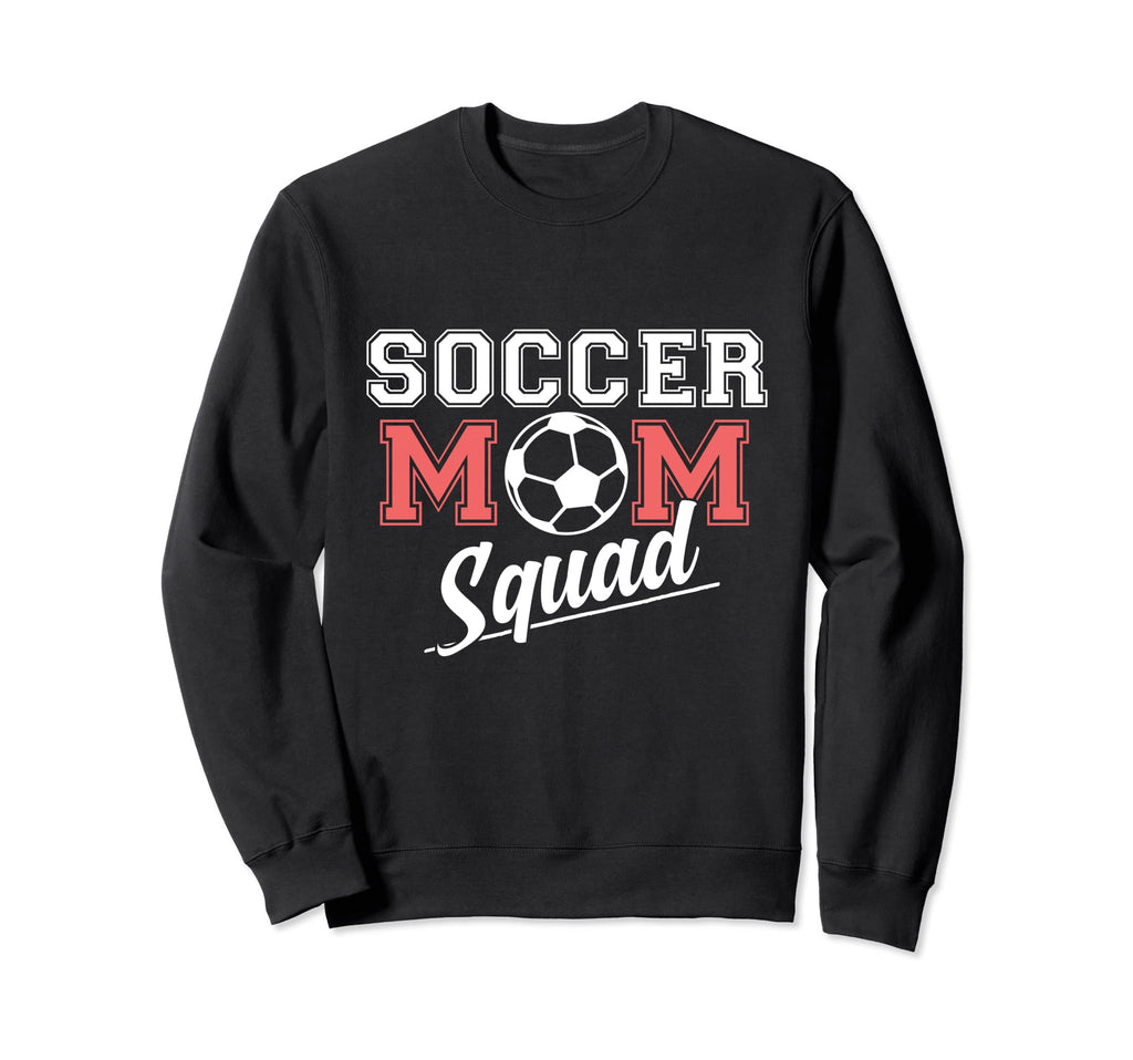 Soccer Mom Squad Sports Player Sweatshirt - Custom Art Print for Adults