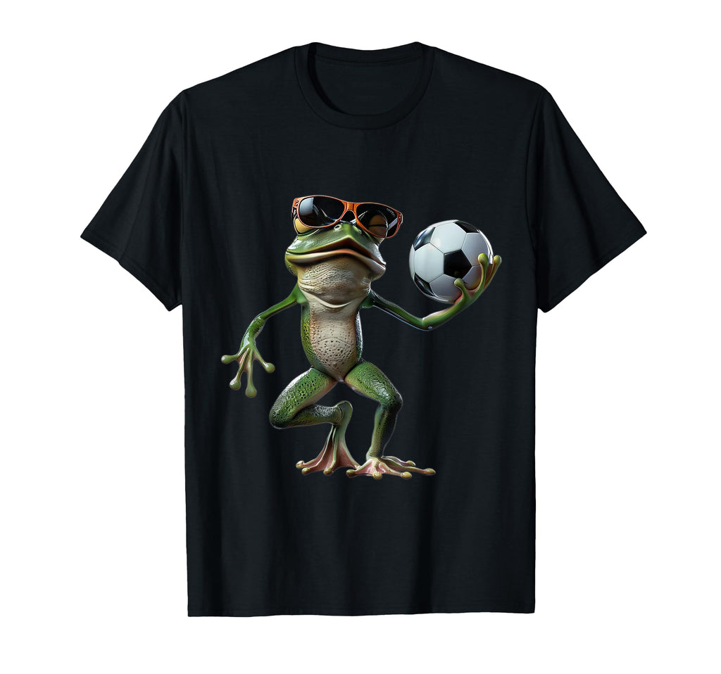 Animal Soccer T-Shirt - Custom Art Print Men Women