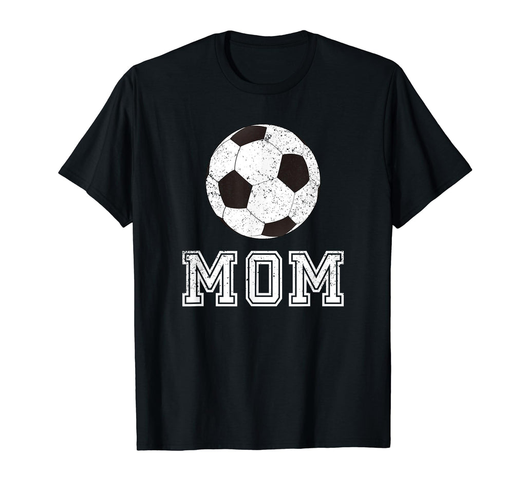 Soccer Mom Ball Distressed T-Shirt - Streetwear Style Men Women