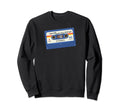 Soccer Game Day Mix Tape Sweatshirt - Novelty Apparel for Adults