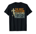 Soccer Coaching Training March T-Shirt - Minimalist Print for Adults