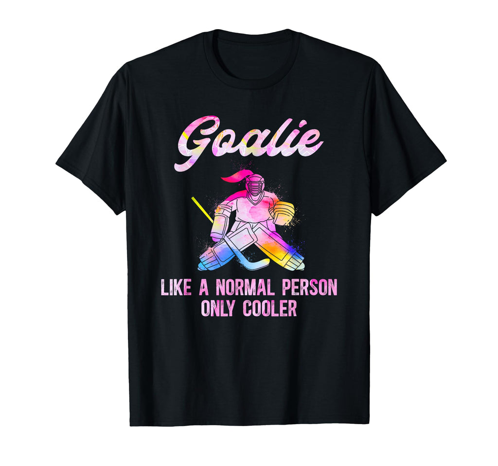 Ice Hockey Goalie Goaltender Ice Hockey T-Shirt - Graphic Print Unisex