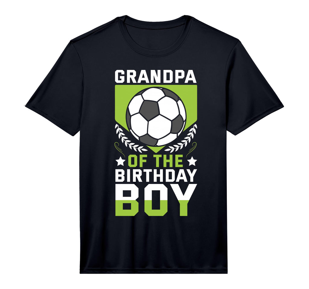 Grandpa Birthday Soccer Player Bday Team T-Shirt - Graphic Print Men Women
