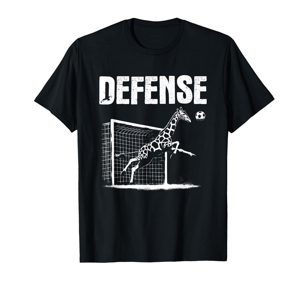 Giraffe Goalie Soccer Goalkeeper T-Shirt - Streetwear Style Men Women