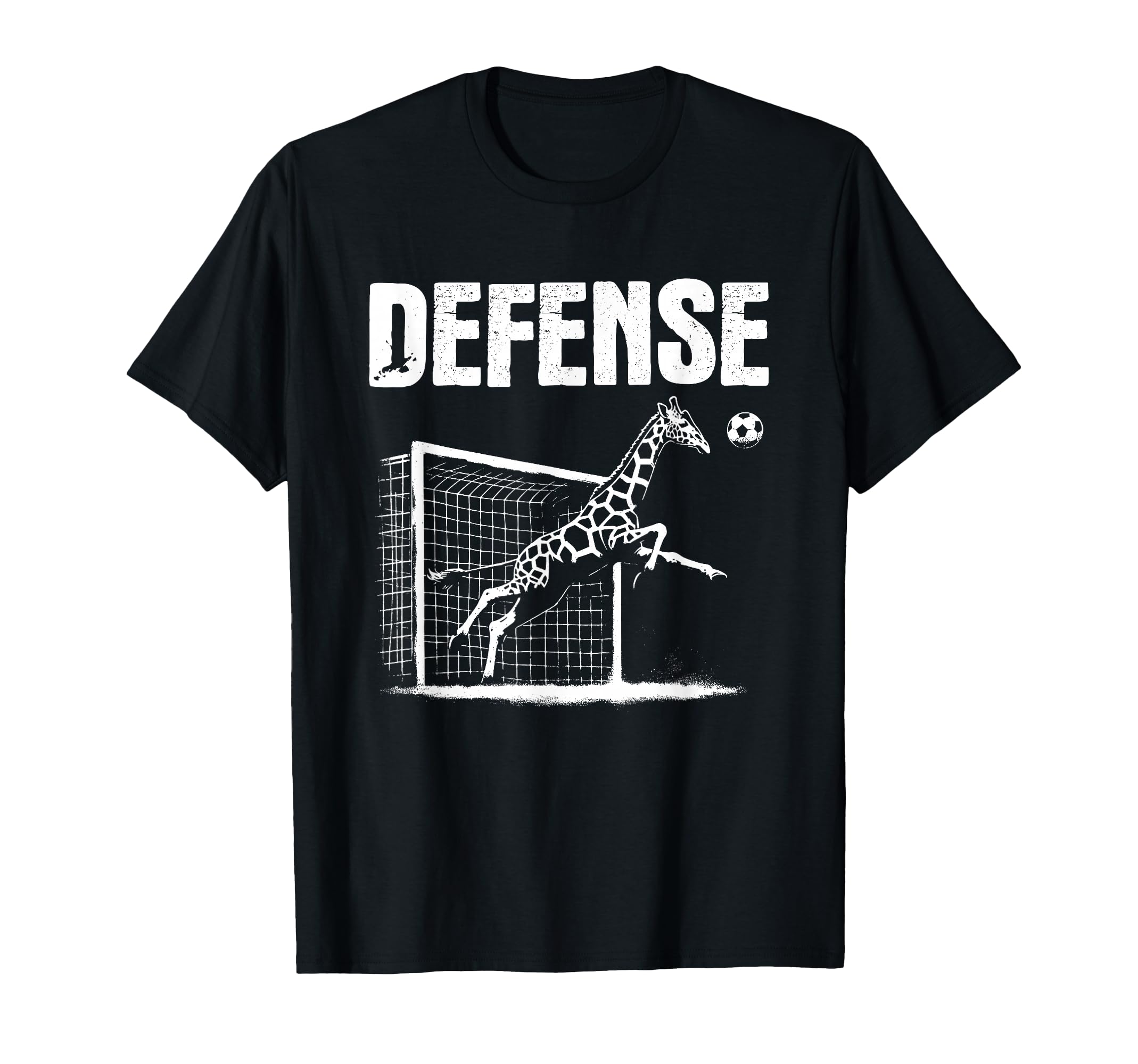 Giraffe Goalie Soccer Goalkeeper T-Shirt - Streetwear Style Men Women