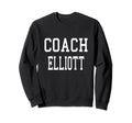 Coach Elliott Custom Football Sweatshirt - Streetwear Style Men Women