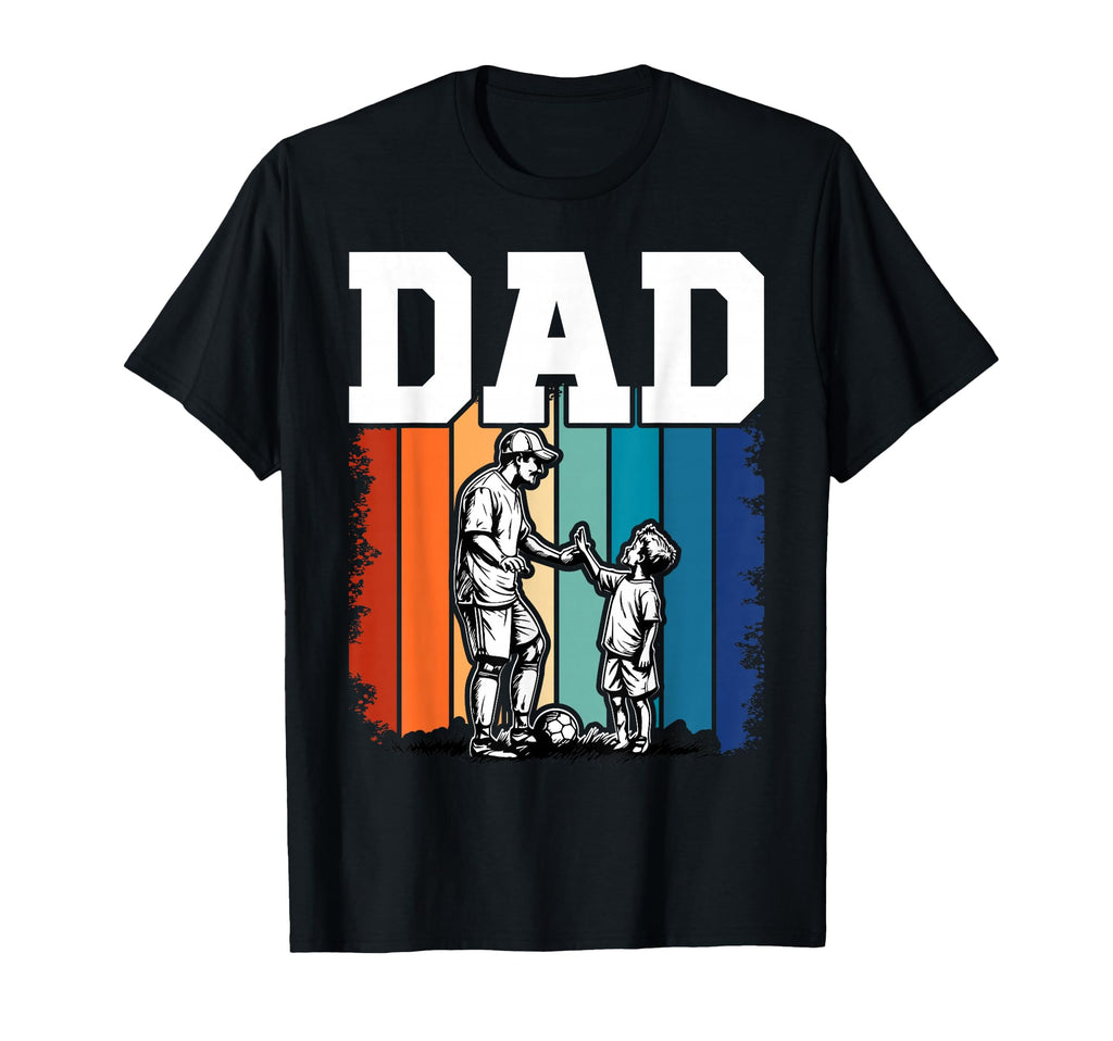 Soccer Dad Funny Fathers Day T-Shirt - Minimalist Print Unisex