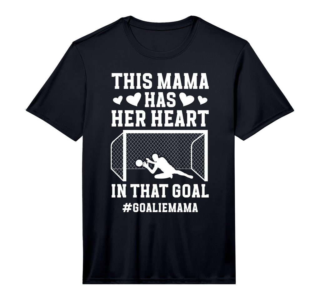 Mens Proud Soccer Goalie Mama Soccer T-Shirt - Graphic Print Men Women