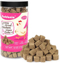 Freeze Dried Cats & Dogs Raw Treats, All Natural Single Ingredient Chicken Liver, High Protein Healthy Pet Training Treats or Food Topper, 6 oz