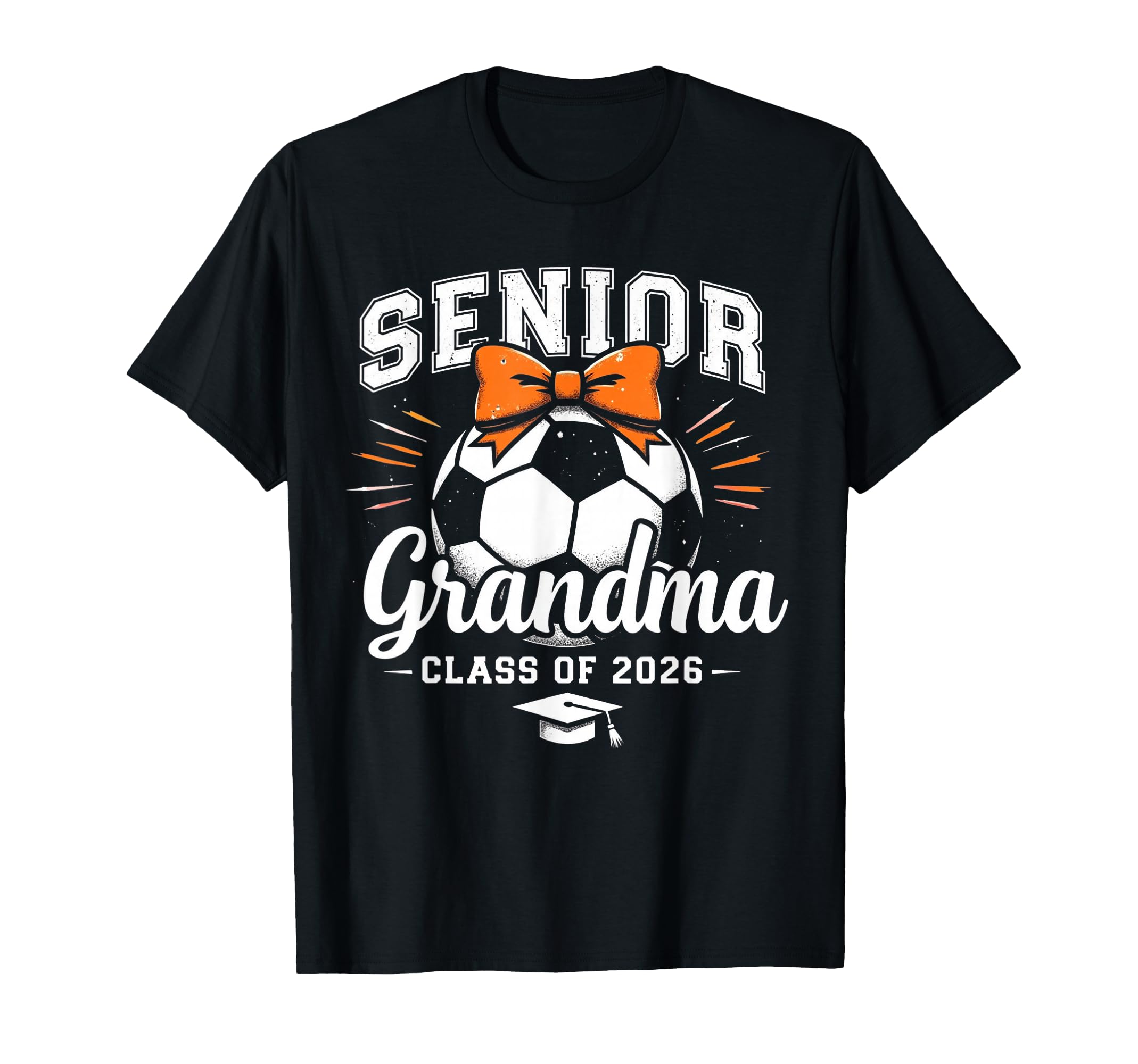 Senior Grandma 2026 Soccer Mama T-Shirt - Aesthetic Graphic for Adults