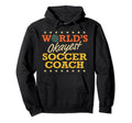 Worlds Okayest Soccer Coach Gag Gifts Funny Hoodie - Trendy Graphic Unisex