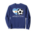 Argentina Soccer Argentinian Sweatshirt - Fun Novelty Design Men Women