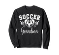 Soccer Grandma Soccer Heart Sweatshirt - Aesthetic Graphic Unisex