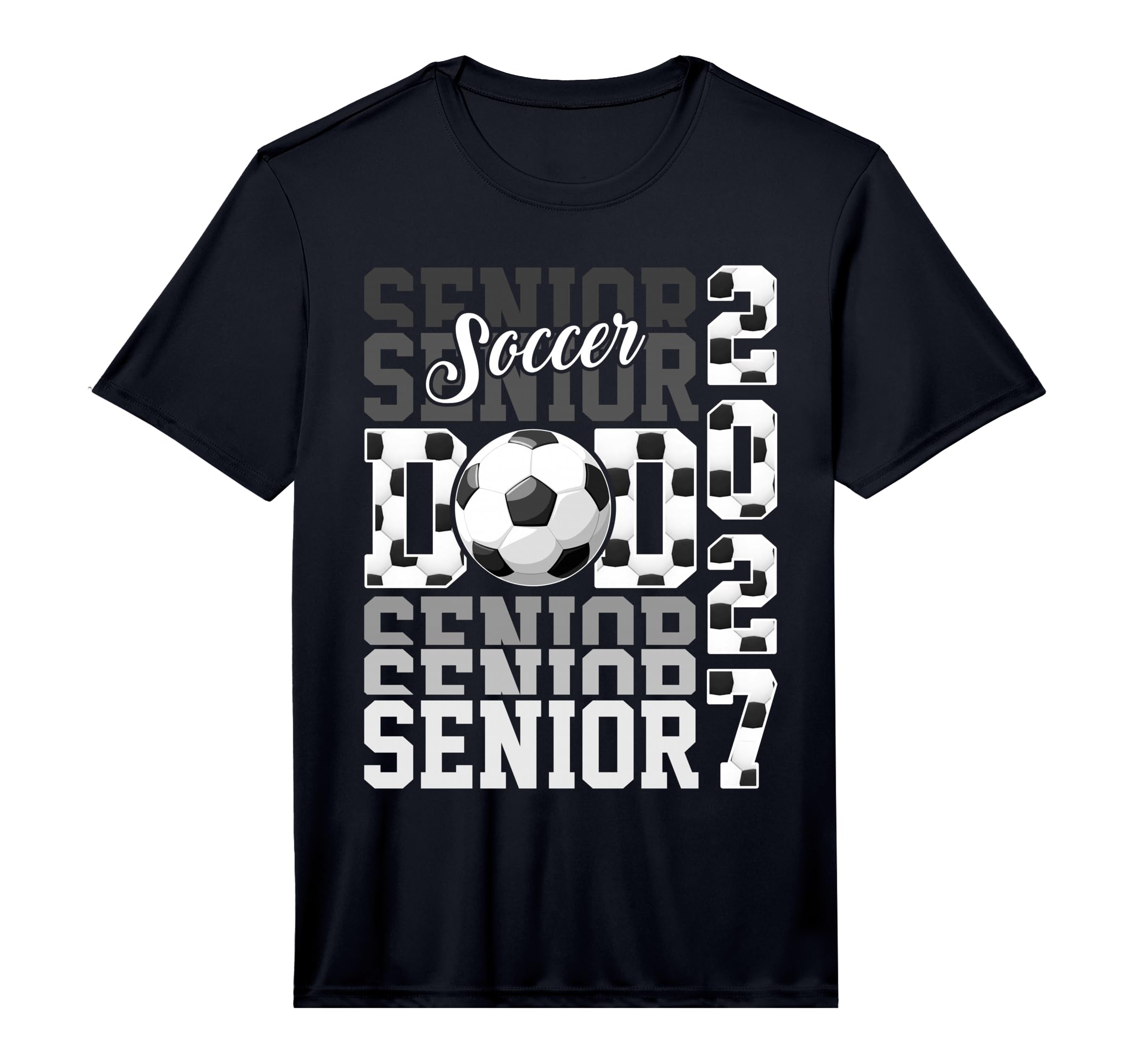 Senior 2027 Soccer Dad Proud Family T-Shirt - Graphic Print Men Women